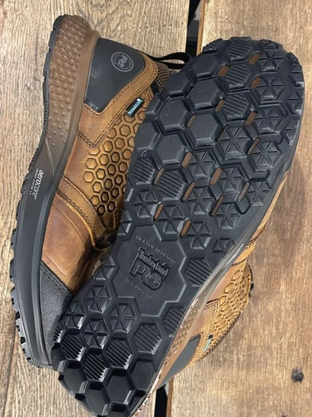 TIMBERLAND PRO MEN'S  REAXION WATERPROOF REAX  MD BROWN  1A27BG-EM4  ALL SIZES